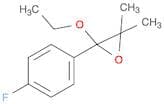 Oxirane, 2-ethoxy-2-(4-fluorophenyl)-3,3-dimethyl-