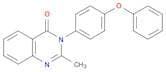 4(3H)-Quinazolinone, 2-methyl-3-(4-phenoxyphenyl)-