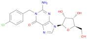 Guanosine, 1-[(4-chlorophenyl)methyl]-