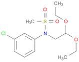Methanesulfonamide, N-(3-chlorophenyl)-N-(2,2-diethoxyethyl)-