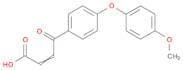 2-Butenoic acid, 4-[4-(4-methoxyphenoxy)phenyl]-4-oxo-