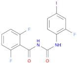 Benzamide, 2,6-difluoro-N-[[(2-fluoro-4-iodophenyl)amino]carbonyl]-