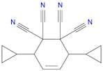 4-Cyclohexene-1,1,2,2-tetracarbonitrile, 3,6-dicyclopropyl-