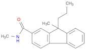 9H-Fluorene-2-carboxamide, N,9-dimethyl-9-propyl-