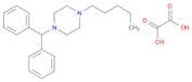 Piperazine, 1-(diphenylmethyl)-4-pentyl-, ethanedioate