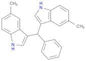 1H-Indole, 3,3'-(phenylmethylene)bis[5-methyl-