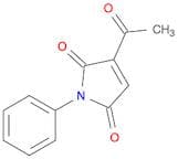 1H-Pyrrole-2,5-dione, 3-acetyl-1-phenyl-
