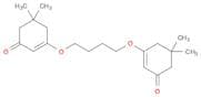 2-Cyclohexen-1-one, 3,3'-[1,4-butanediylbis(oxy)]bis[5,5-dimethyl-