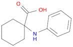 Cyclohexanecarboxylic acid, 1-(phenylamino)-