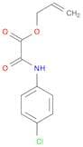 Acetic acid, [(4-chlorophenyl)amino]oxo-, 2-propenyl ester