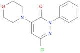 6-Chloro-4-morpholino-2-phenylpyridazin-3(2H)-one