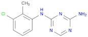 N2-(3-Chloro-2-methylphenyl)-1,3,5-triazine-2,4-diamine
