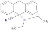 9-Anthracenecarbonitrile, 9-(diethylamino)-9,10-dihydro-