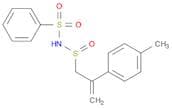 Benzenesulfonamide, N-[[2-(4-methylphenyl)-2-propenyl]sulfinyl]-