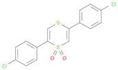 1,4-Dithiin, 2,5-bis(4-chlorophenyl)-, 1,1-dioxide