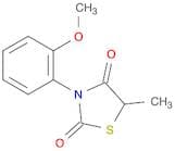 2,4-Thiazolidinedione, 3-(2-methoxyphenyl)-5-methyl-