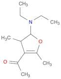 Ethanone, 1-[5-(diethylamino)-4,5-dihydro-2,4-dimethyl-3-furanyl]-