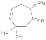 4-Cyclohepten-1-one, 2,6,6-trimethyl-, (S)-