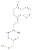 Ethanimidamide, 2-[(5-chloro-8-quinolinyl)oxy]-N-[(methoxyacetyl)oxy]-