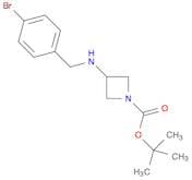 tert-Butyl 3-([(4-bromophenyl)methyl]amino)azetidine-1-carboxylate