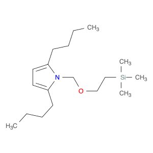 1H-Pyrrole, 2,5-dibutyl-1-[[2-(trimethylsilyl)ethoxy]methyl]-