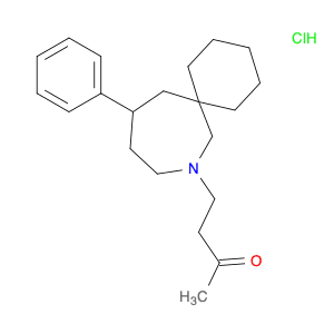 2-Butanone, 4-(11-phenyl-8-azaspiro[5.6]dodec-8-yl)-, hydrochloride