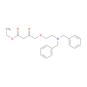 Butanoic acid, 4-[2-[bis(phenylmethyl)amino]ethoxy]-3-oxo-, ethyl ester