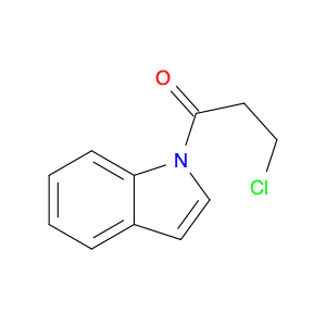 1H-Indole, 1-(3-chloro-1-oxopropyl)-