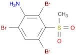 Benzenamine, 2,4,6-tribromo-3-(methylsulfonyl)-