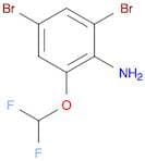 Benzenamine, 2,4-dibromo-6-(difluoromethoxy)-