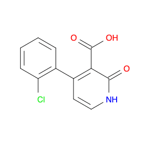 3-Pyridinecarboxylic acid, 4-(2-chlorophenyl)-1,2-dihydro-2-oxo-