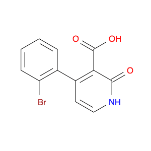 3-Pyridinecarboxylic acid, 4-(2-bromophenyl)-1,2-dihydro-2-oxo-