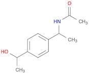 Acetamide, N-[1-[4-(1-hydroxyethyl)phenyl]ethyl]-