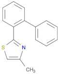 Thiazole, 2-[1,1'-biphenyl]-2-yl-4-methyl-