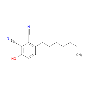1,2-Benzenedicarbonitrile, 3-heptyl-6-hydroxy-