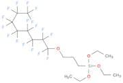 Silane, triethoxy[3-[(heptadecafluorooctyl)oxy]propyl]-