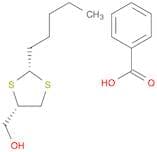 1,3-Dithiolane-4-methanol, 2-pentyl-, benzoate, cis-