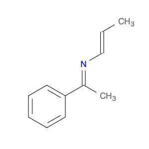 1-Propen-1-amine, N-(1-phenylethylidene)-, (E,E)-