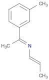 1-Propen-1-amine, N-[1-(3-methylphenyl)ethylidene]-, (E,E)-