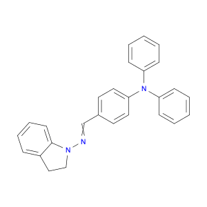 1H-Indol-1-amine, N-[[4-(diphenylamino)phenyl]methylene]-2,3-dihydro-