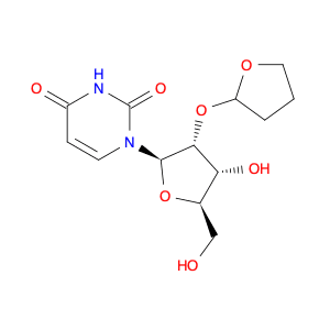 Uridine, 2'-O-(tetrahydro-2-furanyl)-, (R)-