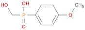 Phosphinic acid, (hydroxymethyl)(4-methoxyphenyl)-