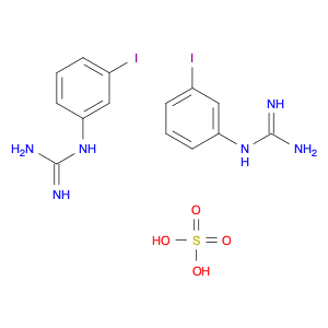 Guanidine, (3-iodophenyl)-, sulfate (2:1)