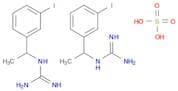 Guanidine, [1-(3-iodophenyl)ethyl]-, sulfate (2:1)