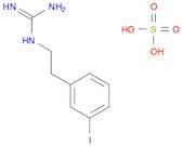 Guanidine, [2-(3-iodophenyl)ethyl]-, sulfate (2:1)