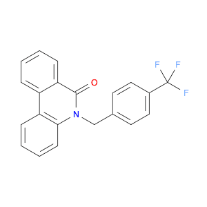 6(5H)-Phenanthridinone, 5-[[4-(trifluoromethyl)phenyl]methyl]-
