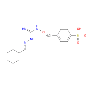 2-(CYCLOHEXYLMETHYLENE)-N-HYDROXYHYDRAZINECARBOXIMIDAMIDE 4-METHYLBENZENESULFONATE
