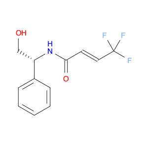 2-Butenamide, 4,4,4-trifluoro-N-[(1R)-2-hydroxy-1-phenylethyl]-, (2E)-