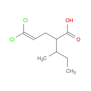 4-Pentenoic acid, 5,5-dichloro-2-(1-methylpropyl)-