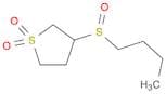 Thiophene, 3-(butylsulfinyl)tetrahydro-, 1,1-dioxide